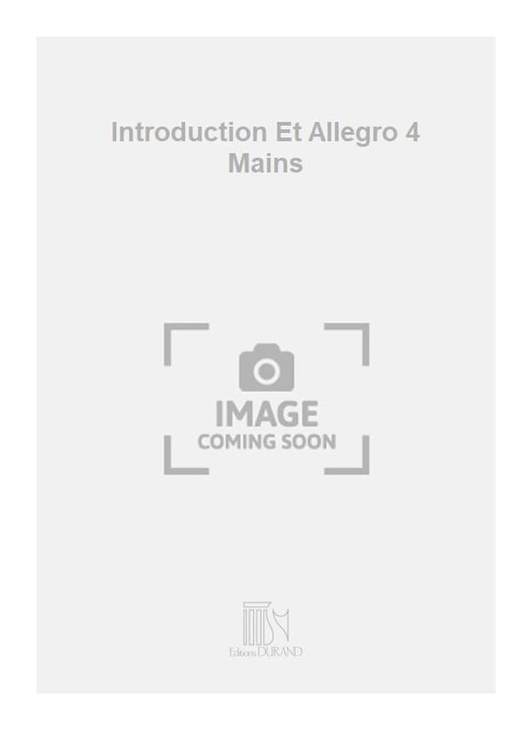 Introduction Et Allegro 4 Mains
